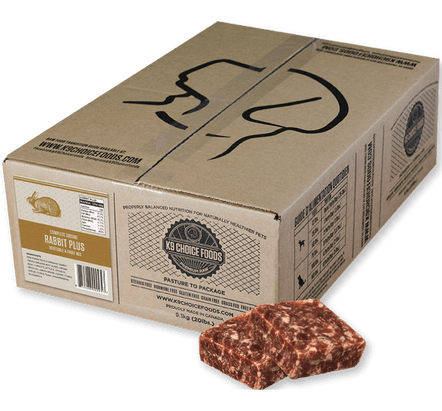 K9 Choice Foods Rabbit Plus Complete Cuisine Frozen Dog Food