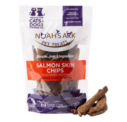 Noah's Ark Salmon Skin Chips 200g