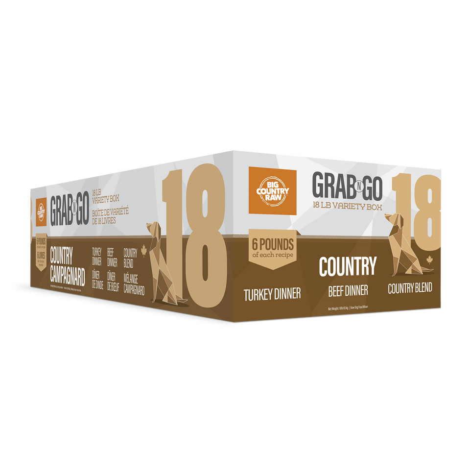 Big Country Raw GrabNGo Country Deal Frozen 18lb