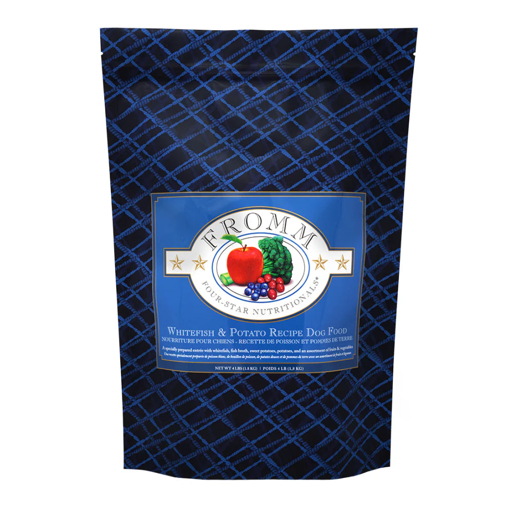 Fromm Four-Star Nutritionals Whitefish and Potato Dry Dog Food bag