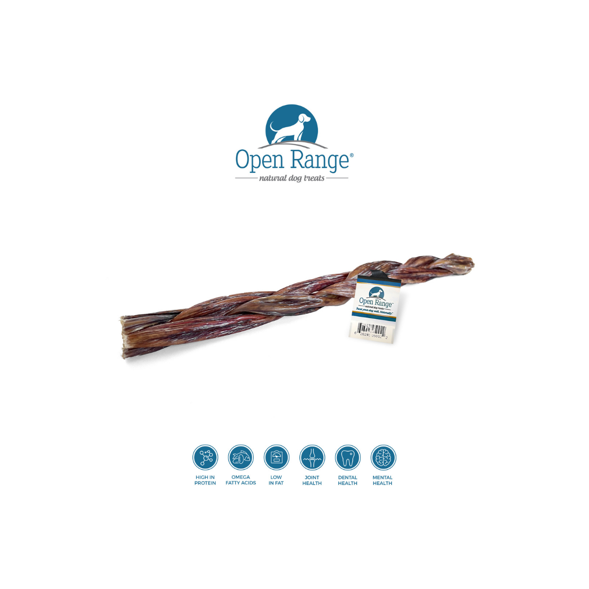 Open Range Beef Chomper Braid, 11-12 in