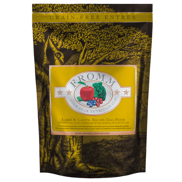 Fromm Four-Star Nutritionals Lamb and Lentil Dry Dog Food bag