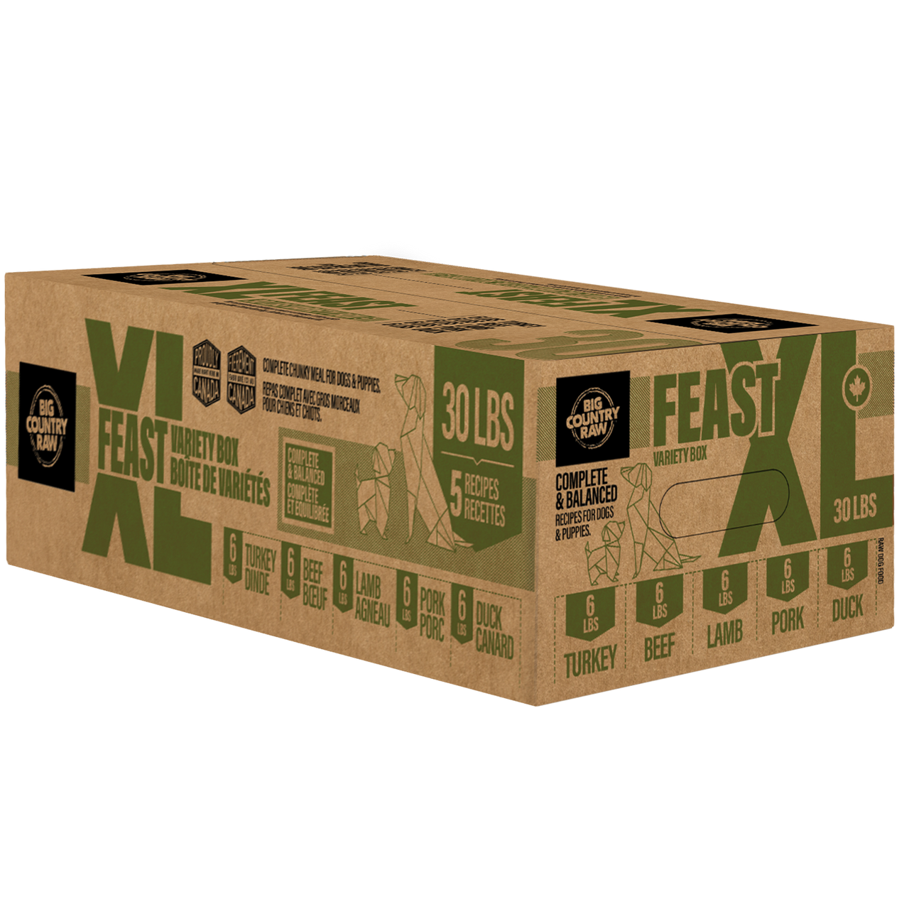 Big Country Raw XL Feast – 30 Lb