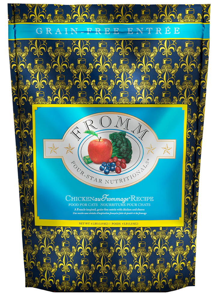 Fromm Four-Star Nutritionals Chicken Au Frommage Dry Cat Food bag