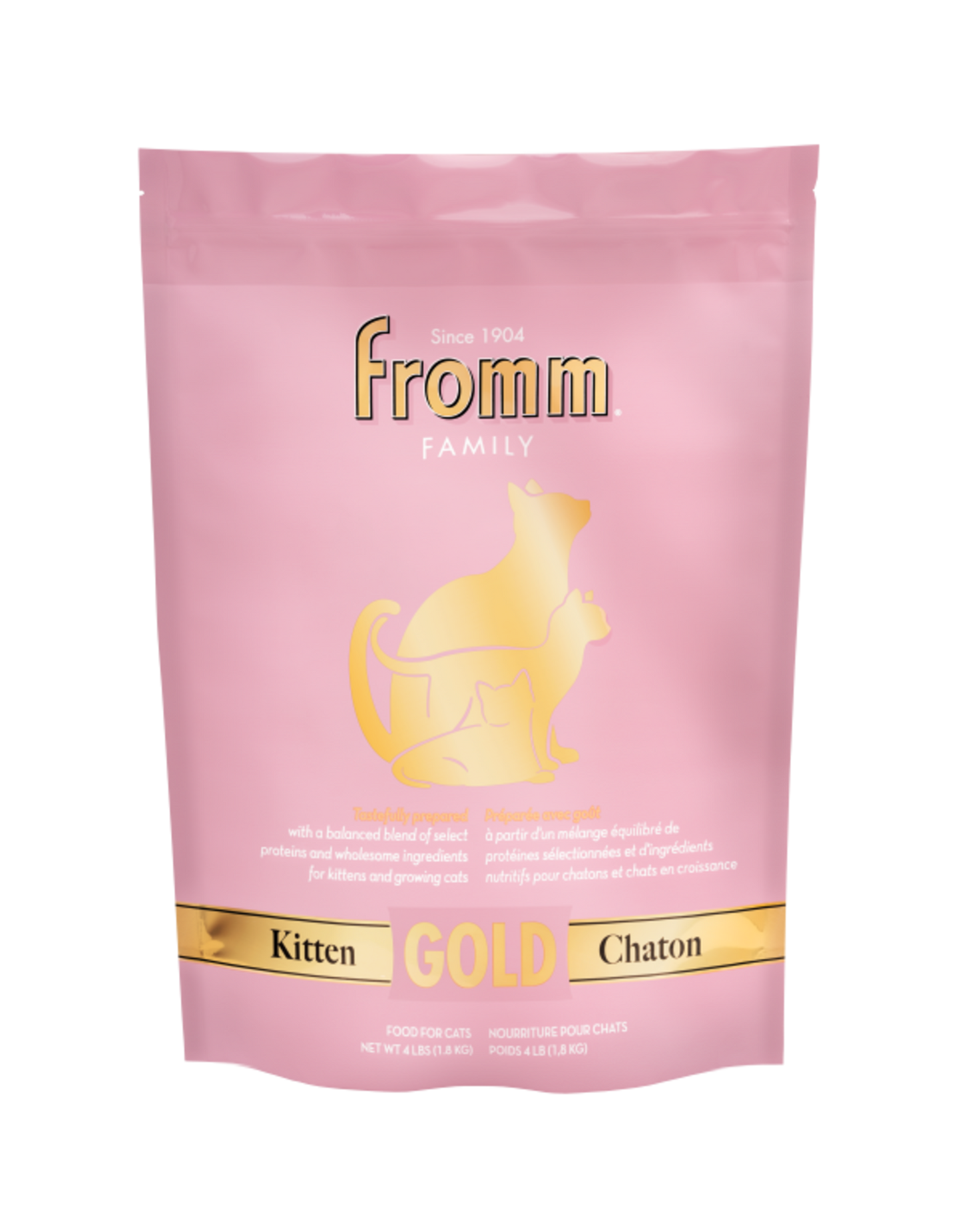 Fromm Family Gold Kitten Dry Cat Food bag