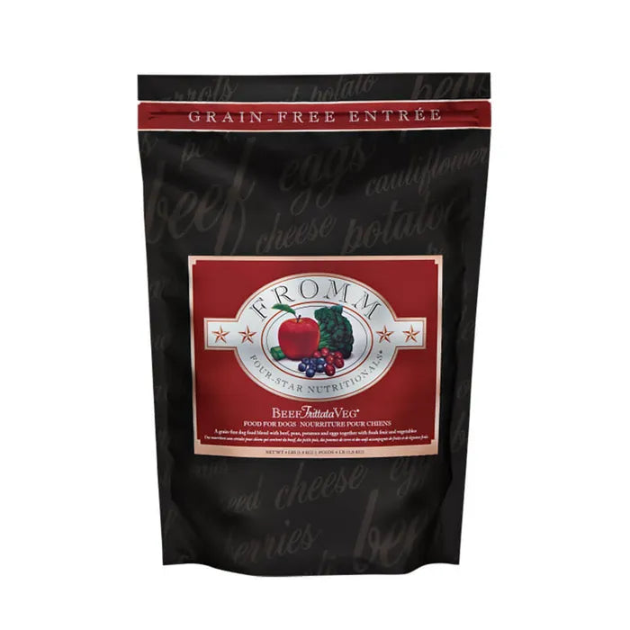Fromm Four-Star Nutritionals Beef Frittata Veg Dry Dog Food bag