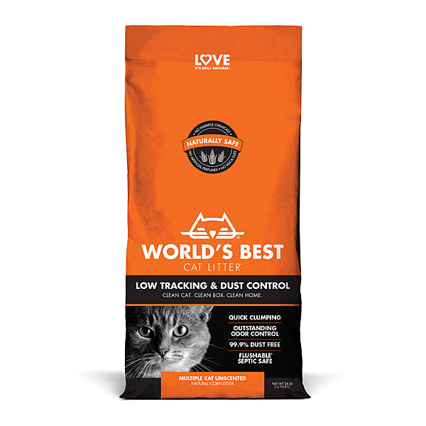 World's Best Low Tracking & Dust Control Cat Litter