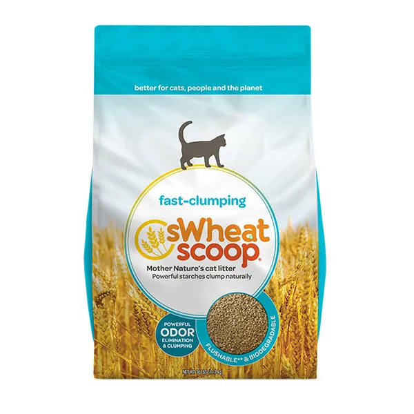 sWheat Scoop Multi-Cat Natural Wheat Cat Litter