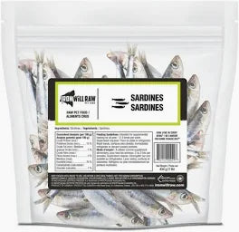 Iron Will Raw Frozen Sardines, 1lb