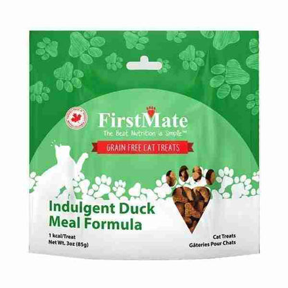 FirstMate Indulgent Duck Cat Treats, 3-oz