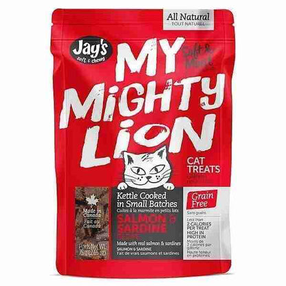 Jay's My Mighty Lion Salmon Cat Treats, 75g