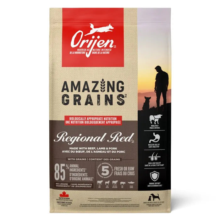 Orijen Dog Amazing Grains Regional Red