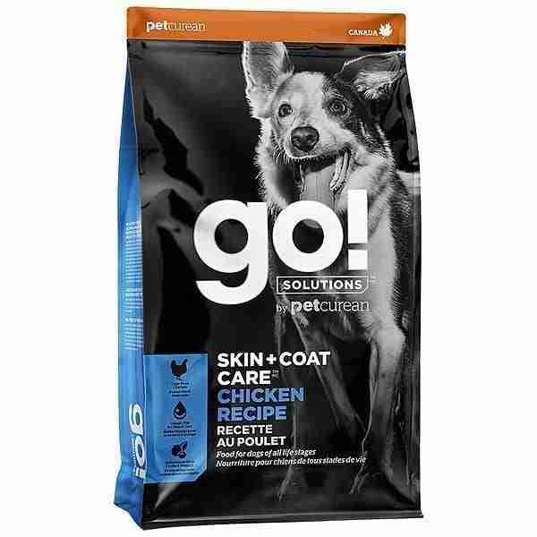 Go! Solutions Skin and Coat Care Chicken with Grains Dry Dog Food bag