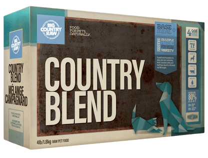 Big Country Raw Breeder Blend, 4-lb