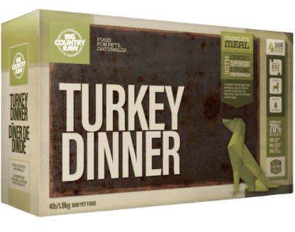 Big Country Raw Turkey Dinner, 4-lb