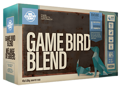 Big Country Raw Game Bird Blend, 4-lb