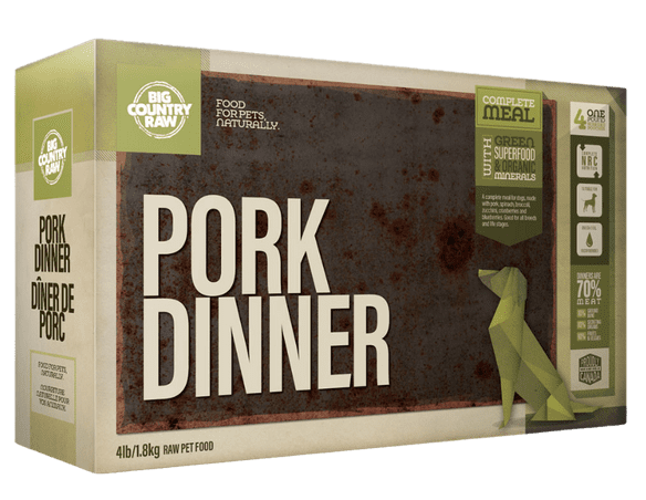 Big Country Raw Pork Dinner, 4-lb