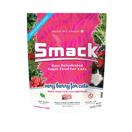 Smack Very Berry Raw Dehydrated Cat Food
