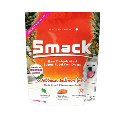 Smack Caribbean-Salmon Fusion Raw Dehydrated Dog Food