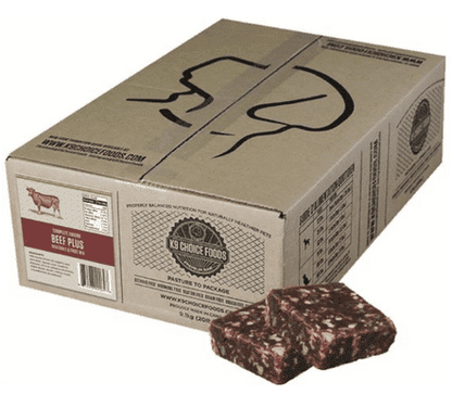 K9 Choice Foods Complete Cuisine Beef Plus Frozen Dog Food
