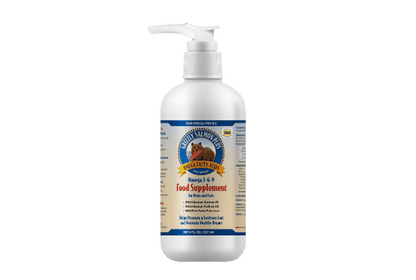 Grizzly Salmon Plus Food Supplement for Dogs and Cats, 32-oz bottle