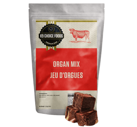 K9 Choice Frozen - Organ Mix 3lb