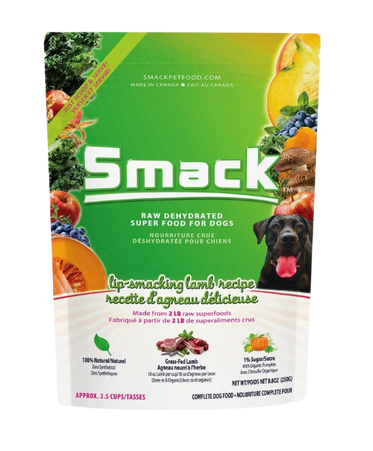 Smack Lip Smacking Lamb Dehydrated Dog Food