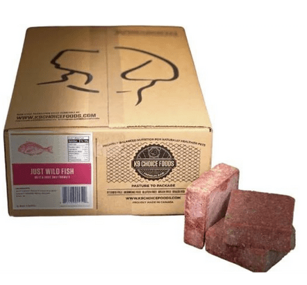 K9 Choice Just Wild Fish Meat and Bone Formula 20lb