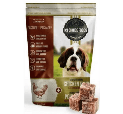 K9 Choice Food Complete Cuisine Chicken Plus Frozen Dog Food