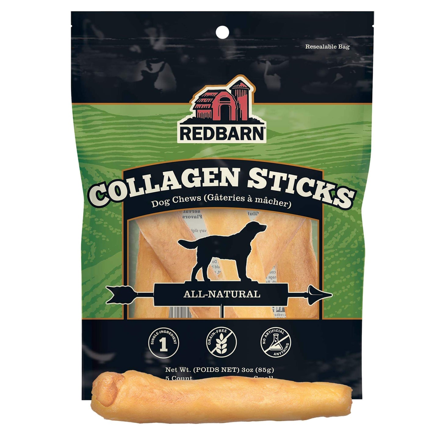 Redbarn Collagen Stick Dog Treats, Small