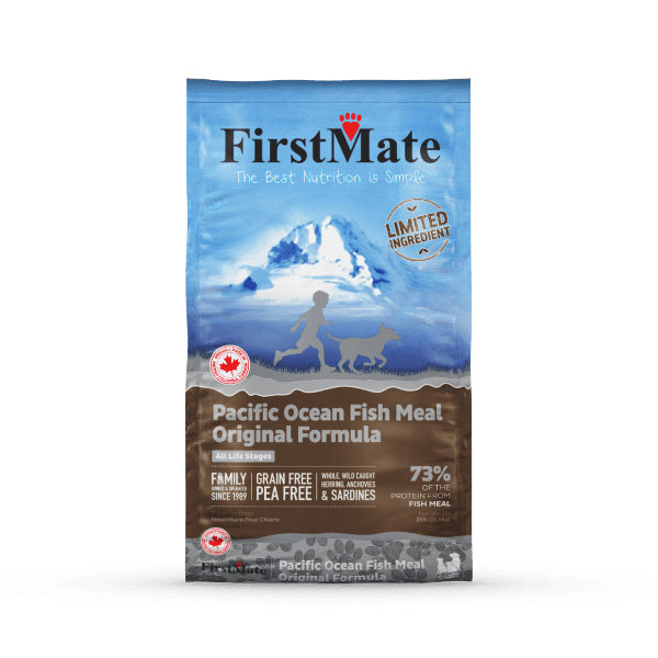 FirstMate Pacific Ocean Fish Meal Original Limited Ingredient Diet Grain-Free Dry Dog Food bag