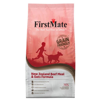 FirstMate Dog Grain-friendly New Zealand Beef and Oats