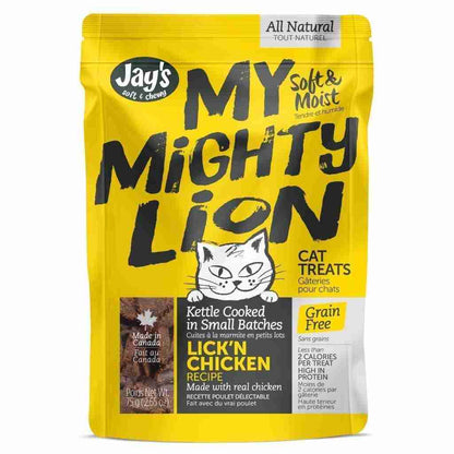 Jay's My Mighty Lion Chicken Cat Treats, 75g