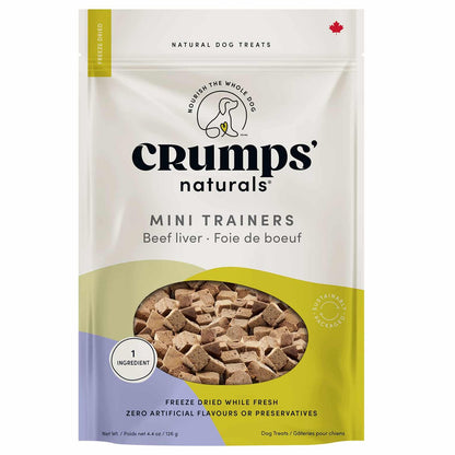 Crumps' Naturals Mini Trainers Beef Semi-Moist Dog Treats, 300-gram