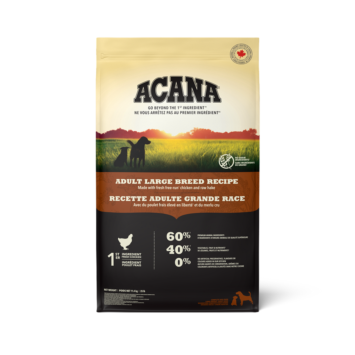 ACANA Adult Large Breed Dry Dog Food bag