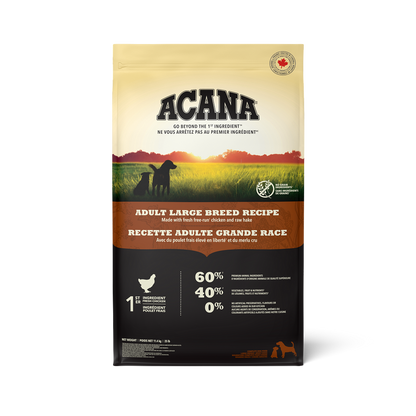 ACANA Adult Large Breed Dry Dog Food bag
