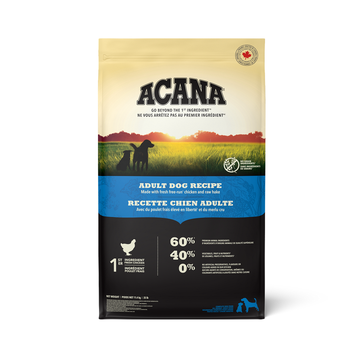 ACANA Adult Dry Dog Food bag