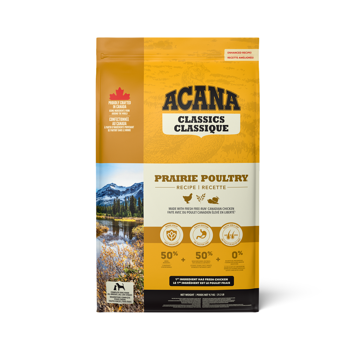 ACANA Classics Prairie Poultry Dry Dog Food bag