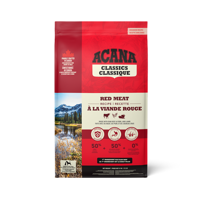 ACANA Classics Red Meat Dry Dog Food bag