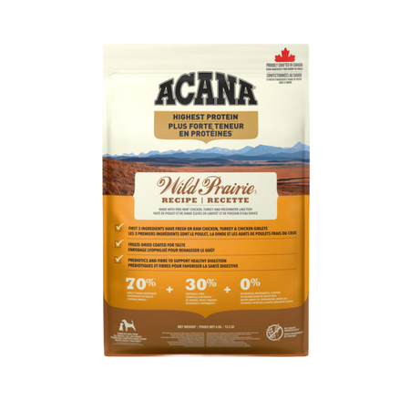 ACANA Wild Prairie Dry Dog Food bag