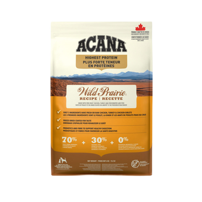 ACANA Wild Prairie Dry Dog Food bag