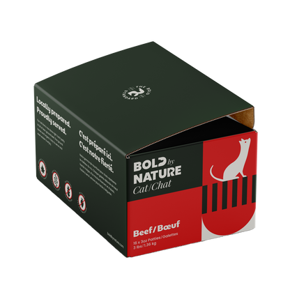 Bold by Nature Cat Beef Patties 3lb