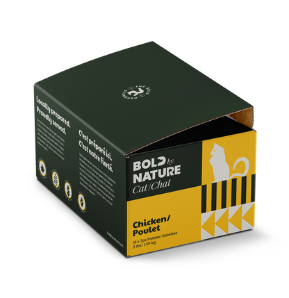 Bold by Nature Cat Chicken Patties 3lb