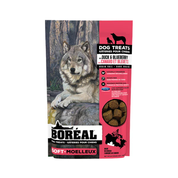 Boreal Duck & Blueberry Soft Dog Treats 150g