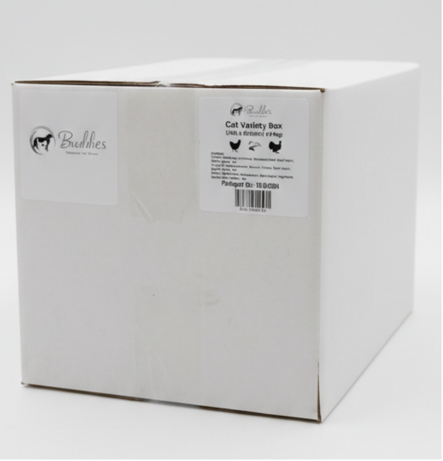 Buddies Cat Variety Box 1/4lb - 15lb Box