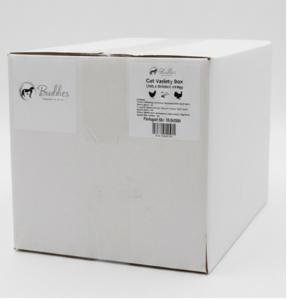 Buddies Cat Variety Box 1/4lb - 15lb Box