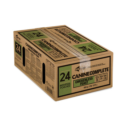 Iron Will Raw Dog Complete Chickenless Feast, 24 x 1 lb