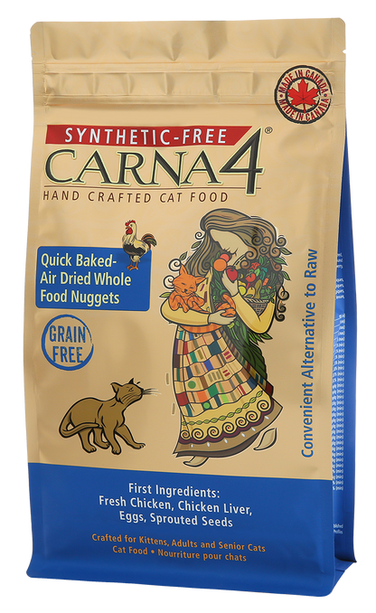 Carna4 Easy Chew Quick Bake Chicken Cat Food