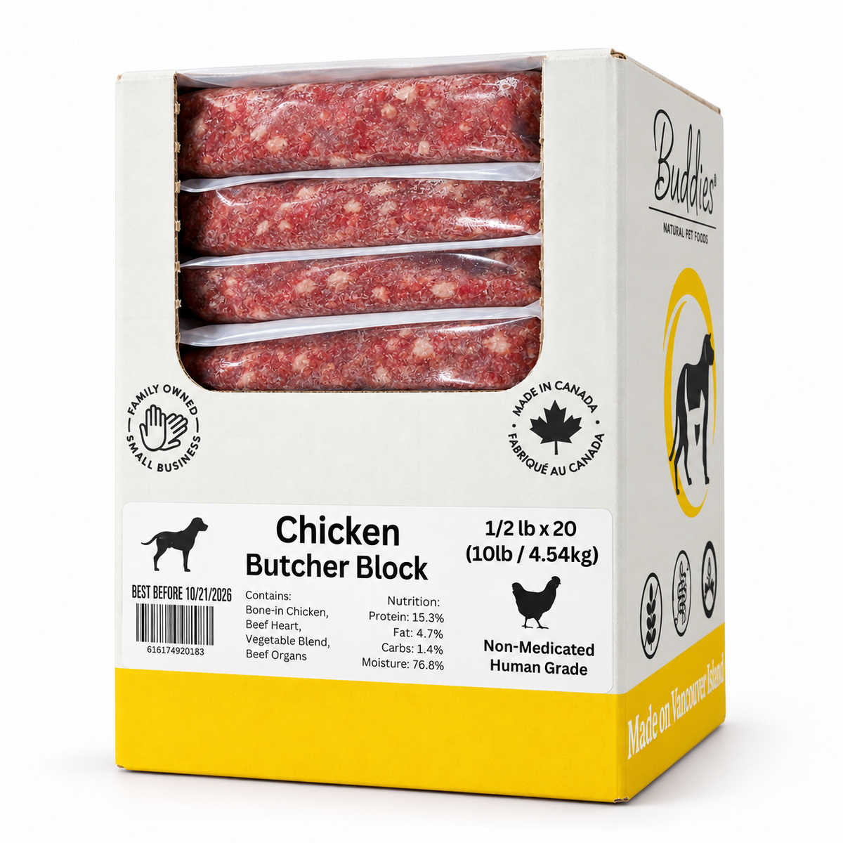 Buddies Chicken Butcher Block