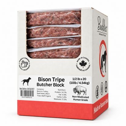 Buddies Bison Tripe Butcher Block